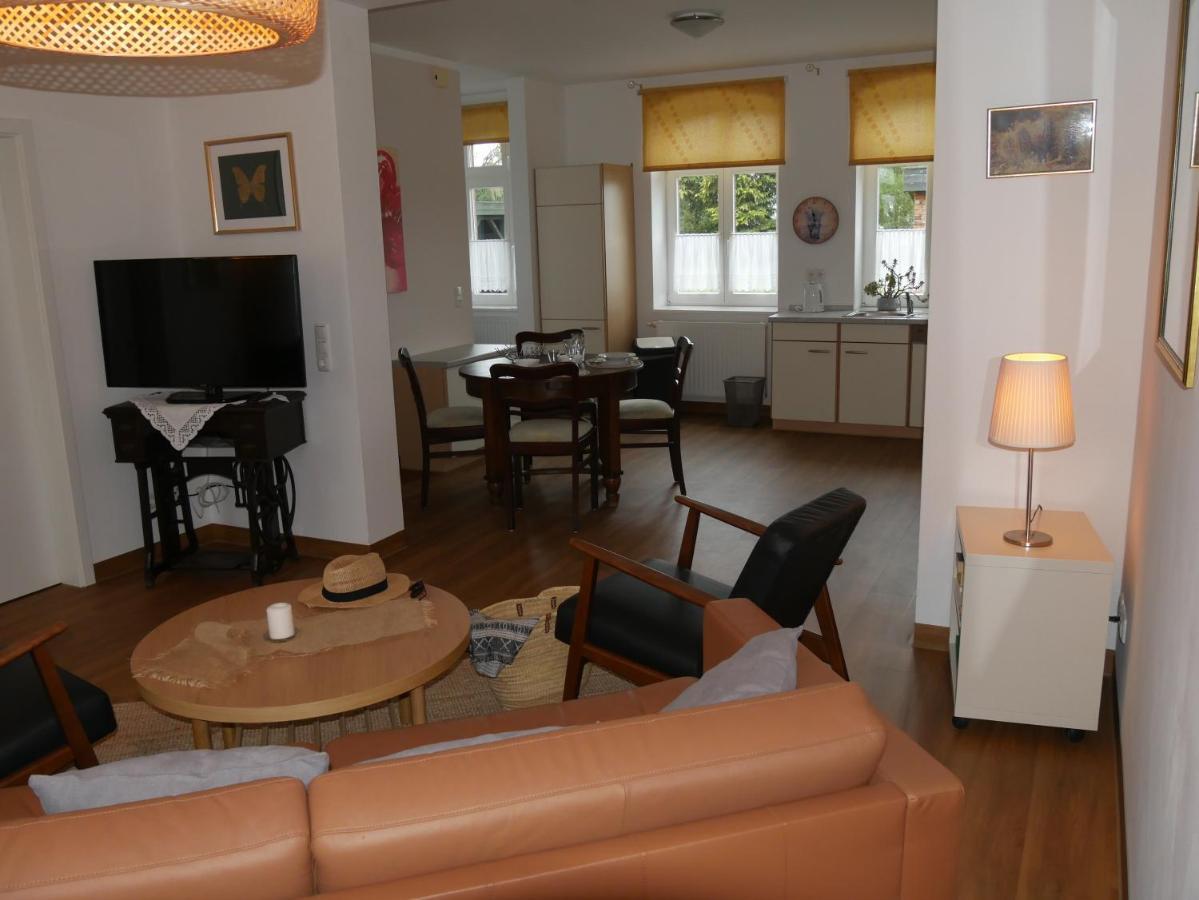 Lindenhof Wohnung 2, Erdgeschoss Vipperow Dış mekan fotoğraf