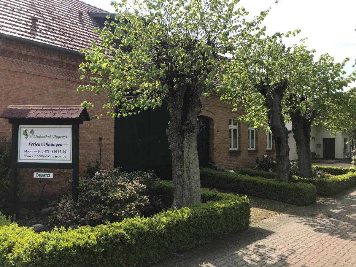 Lindenhof Wohnung 2, Erdgeschoss Vipperow Dış mekan fotoğraf